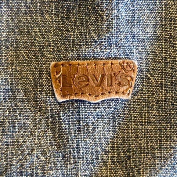 Levi's Denim Long Sleeve Snap Shirt - Picture 6 of 8